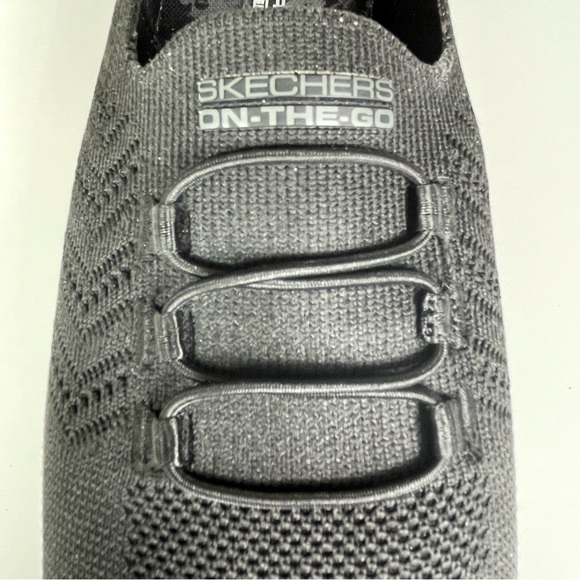 NEW! Skechers Size 9W Go Step Lite True Joy Black Slip On Tennis Shoes #… - Picture 9 of 14